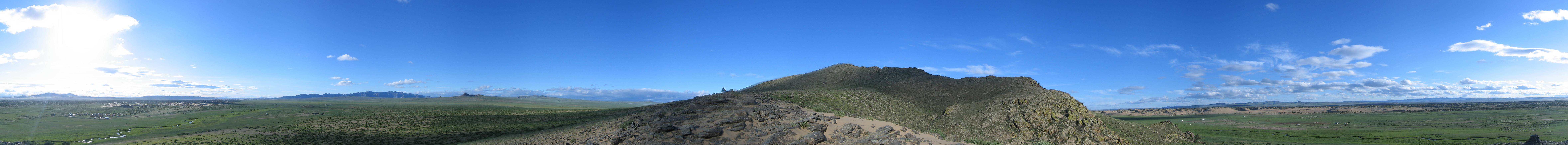 Spaziergang Camp Bayan Gobi 7 Panorama